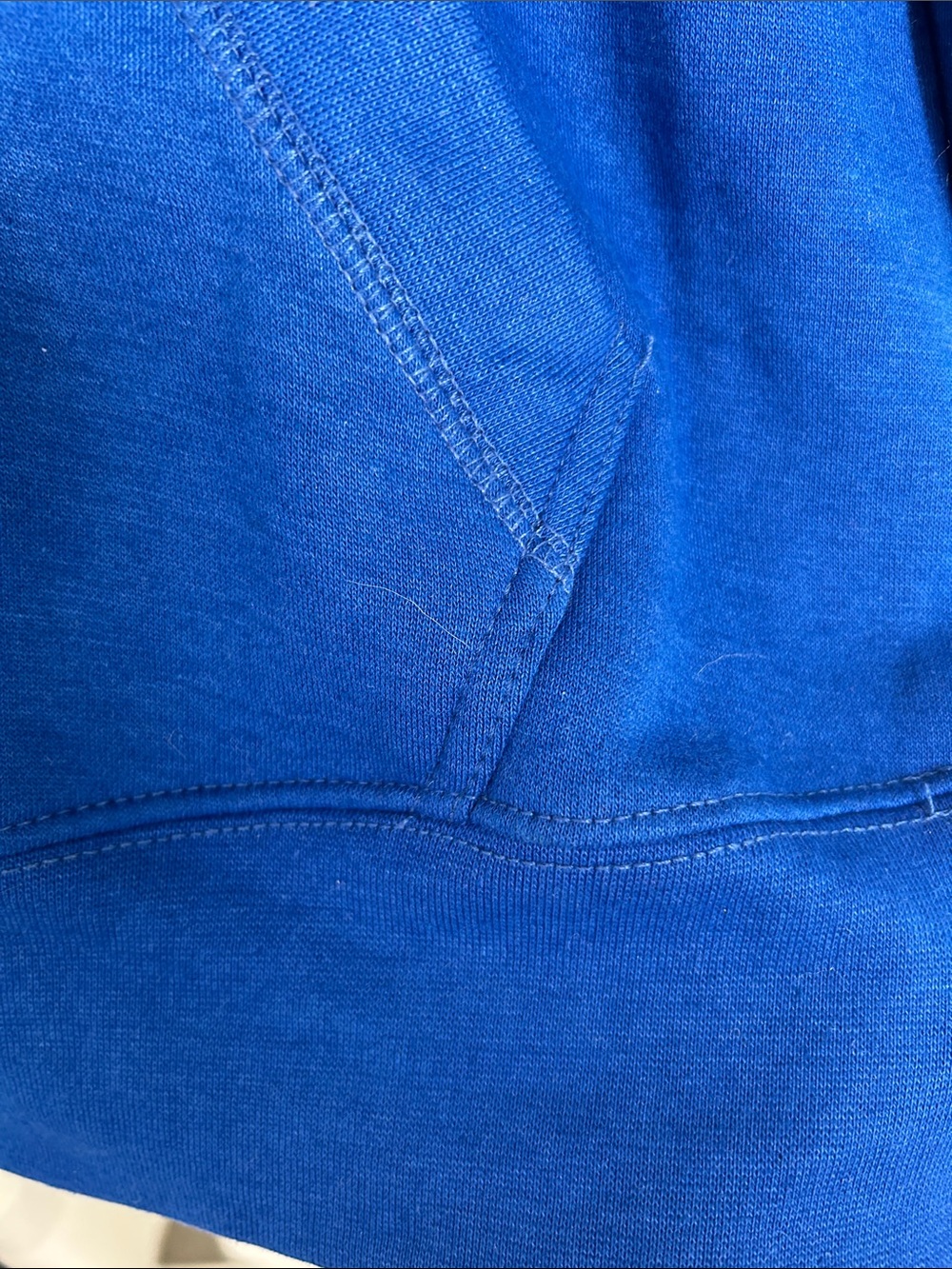 Authentic MLB Genuine Merchandise Hoodie with Embroidered Crest- Royal Blue - Picture 10 of 16